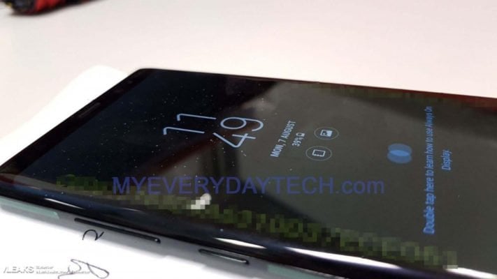 Kan det här vara Samsung Galaxy Note 8?