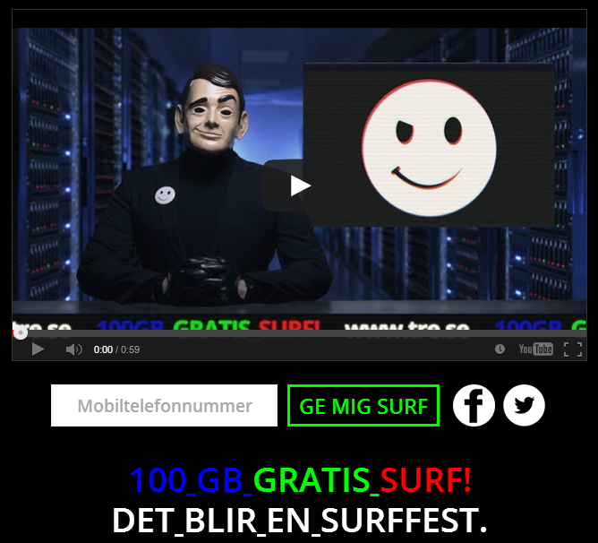 Tre erbjuder kunder 100GB datatrafik i april