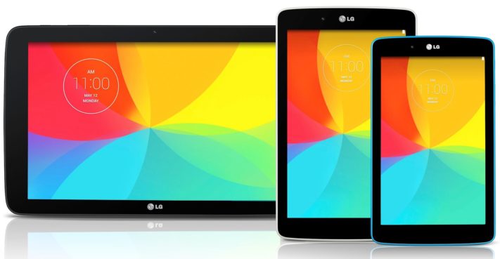 LG tillkännager tre nya G Pad-plattor