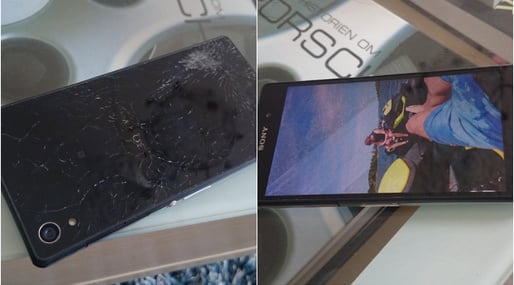 Sony Xperia Z2 sägs ha överlevt 6 veckor på 10 meters djup