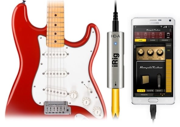 AmpliTube och iRig HD-A släpps till valda Samsung-telefoner