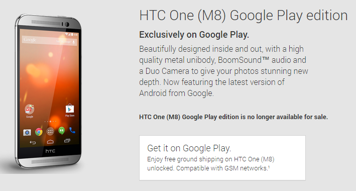 HTC One M8 GPE får Android 6.0 Marshmallow