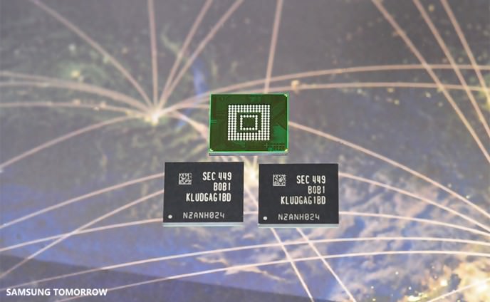 Samsungs nya lagringsminne för mobiler når 19000 IOPS