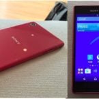 Bilder på Sony Xperia Z4 Tablet och Xperia M4 Aqua