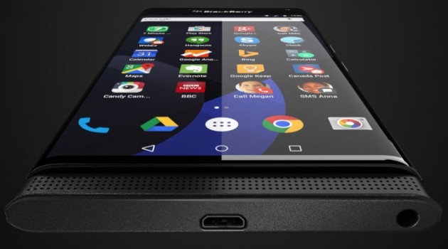 Hands on-video med BlackBerrys Androidmobil dyker upp på YouTube