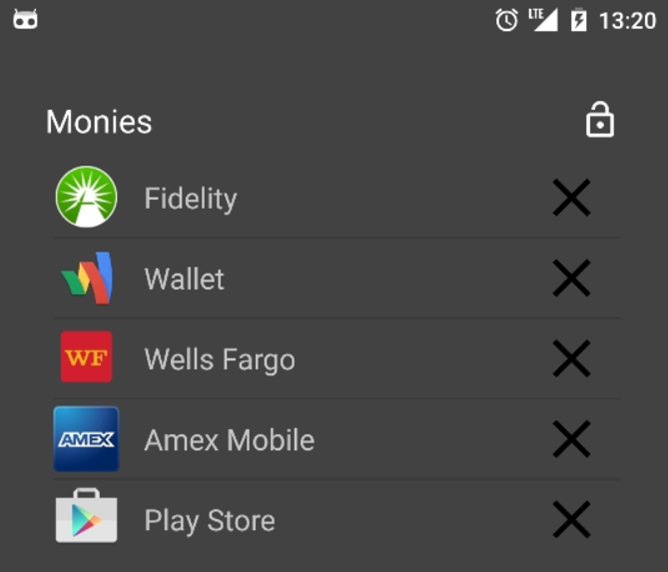 CyanogenMod kommer få funktion för att låsa applikationer