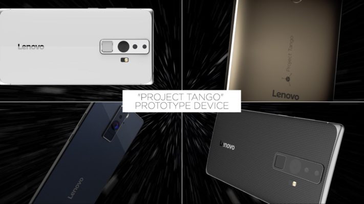 Lenovo tillverkar första kommersiella Project Tango-telefonen
