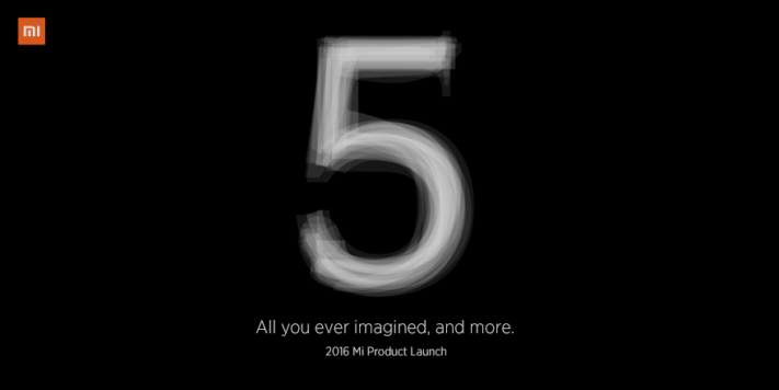 Xiaomi Mi5 lanseras 24:e februari