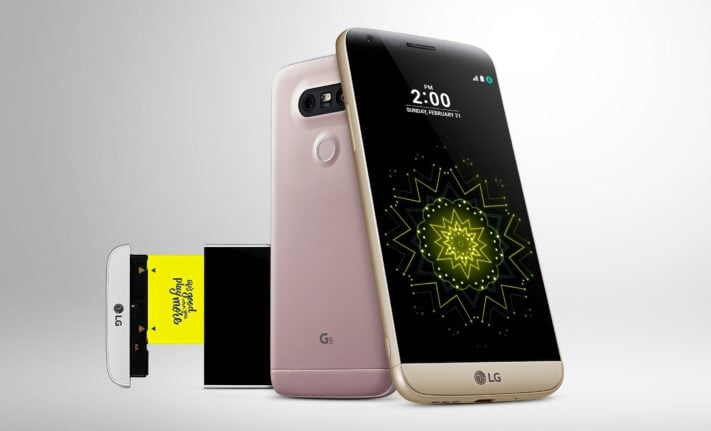 LG introducerar flaggskeppet G5 i Barcelona, stödjer moduler