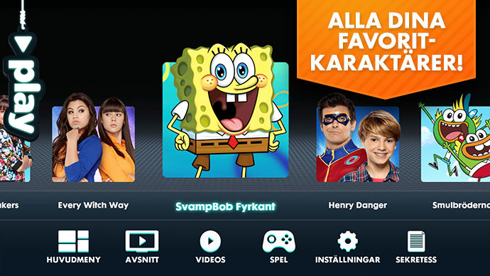 Nickelodeon Play får Sverige-premiär