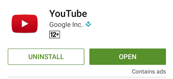 Play Store börjar indikera när appar och spel visar reklam