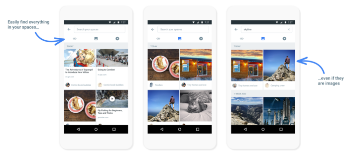 Google presenterar Spaces – ett verktyg för att dela och diskutera i grupper
