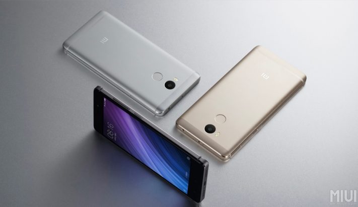 Xiaomi lanserar Redmi 4 med 5-tumsskärm och 4100mAh-batteri