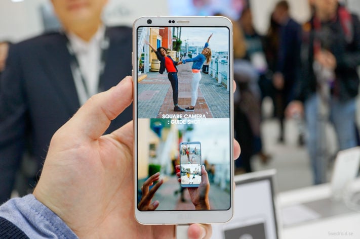 Hands on med LG G6