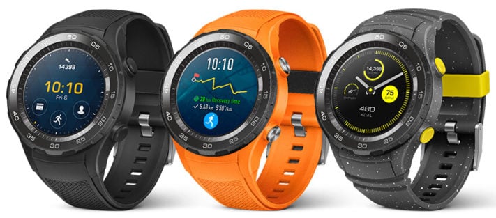 Skarpa produktbilder på Huawei Watch 2 – har sportig look
