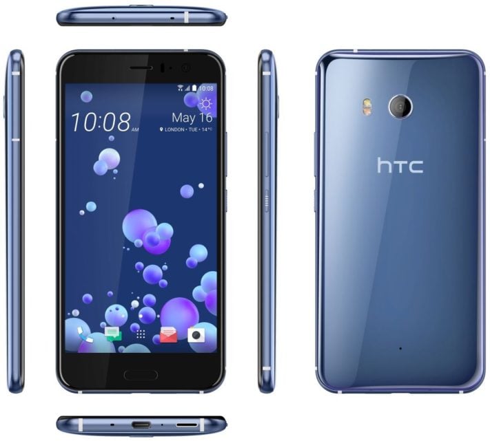 HTC introducerar flaggskeppet U11 med tryckkänslig ram