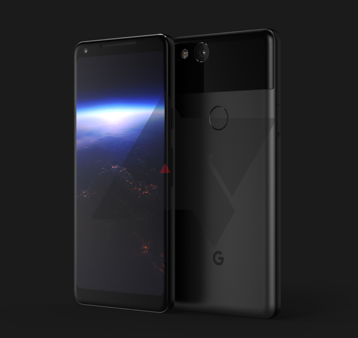 Senaste om Google Pixel XL 2 – ständigt aktiv skärm och tryckkänslig ram