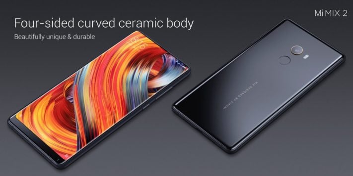 Xiaomi presenterar Mi Mix 2 – 6GB RAM och upp till 256GB lagring