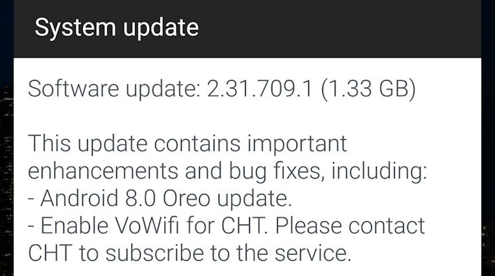 HTC U11 uppdateras till Oreo i Taiwan