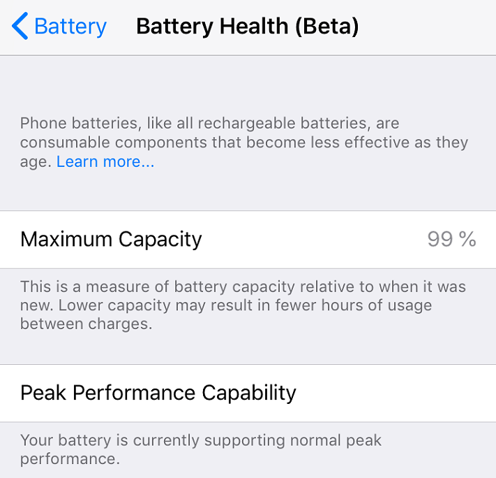 IOS börjar indikera batteriets hälsa – borde Androidtillverkare ta efter?