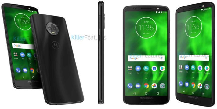 Rykte om Motorola Moto G6 nämner 18:9, mastigt batteri