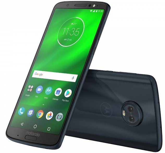 Motorola introducerar Moto G6 Plus med 18:9 och främre fingeravtrycksläsare
