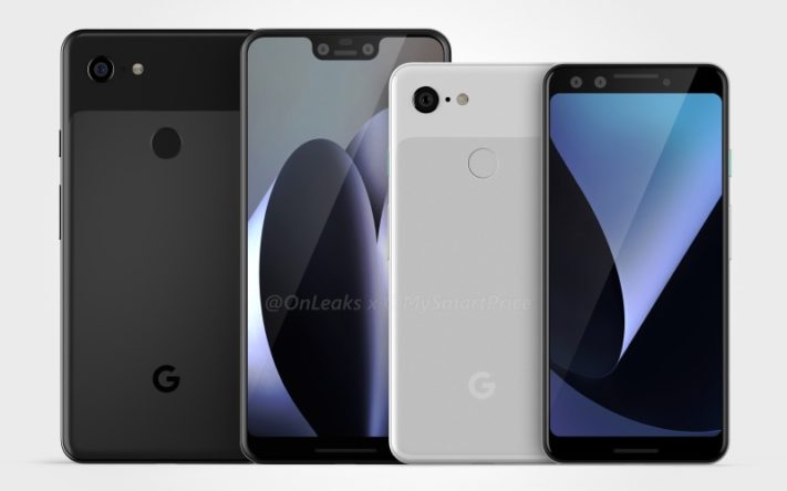 Så här ser Google Pixel 3 och Pixel 3 XL ut enligt senaste ryktet