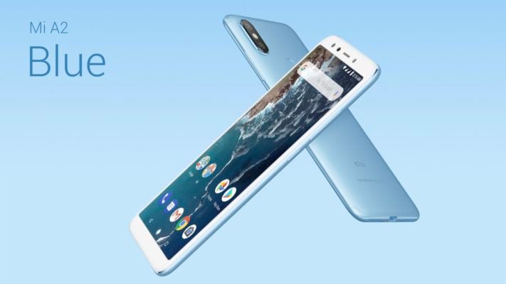 Xiaomi introducerar Android One-telefonerna Mi A2 och Mi A2 Lite