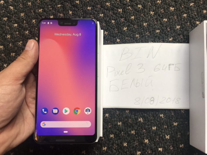 Googles flaggskepp Pixel 3 XL läcker ut på nätet – fotografier och video