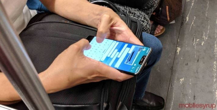 Google Pixel 3 XL påträffas i kanadensiska kollektivtrafiken