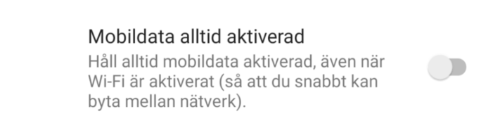 Den här utvecklarinställningen kan förbättra batteritiden