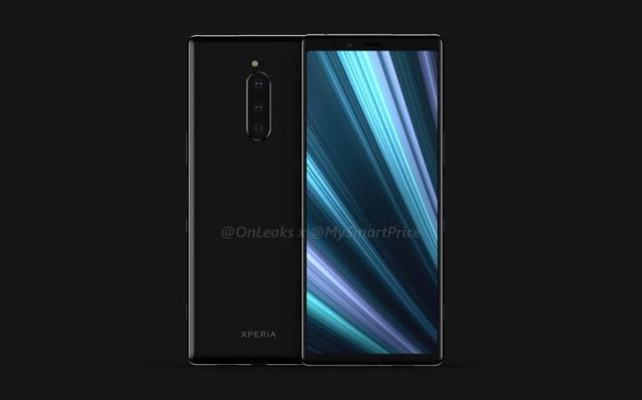 Kan det här vara designen för Sony Xperia XZ4?