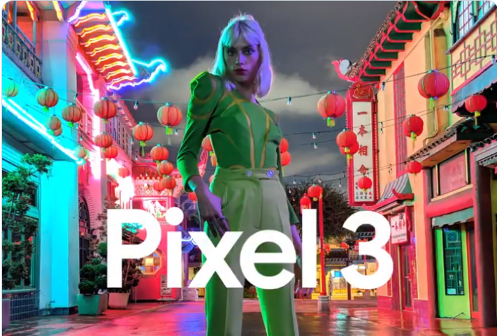 Googles senaste reklam jämför Pixel 3 med Iphone X
