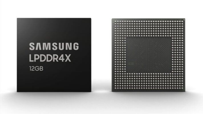 Samsung börjar massproducera 12GB RAM för smartphones