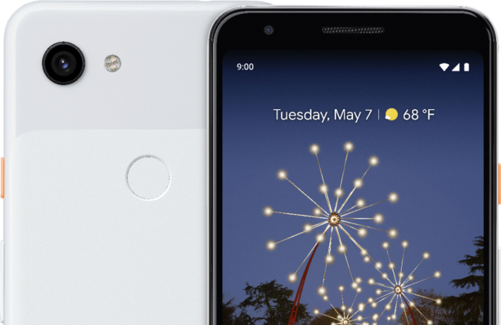 Ny högupplöst pressbild på Google Pixel 3a