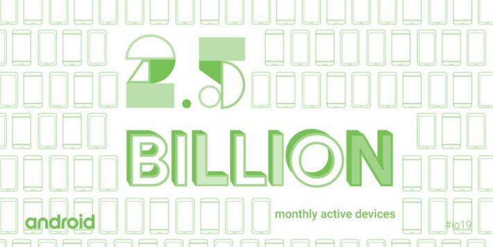 Nu finns över 2,5 miljarder aktiva Androidenheter