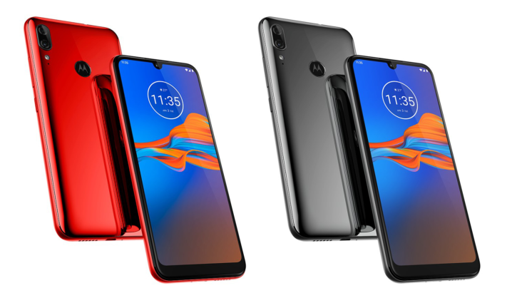 Pressbilder på budgetluren Motorola Moto E6 Plus