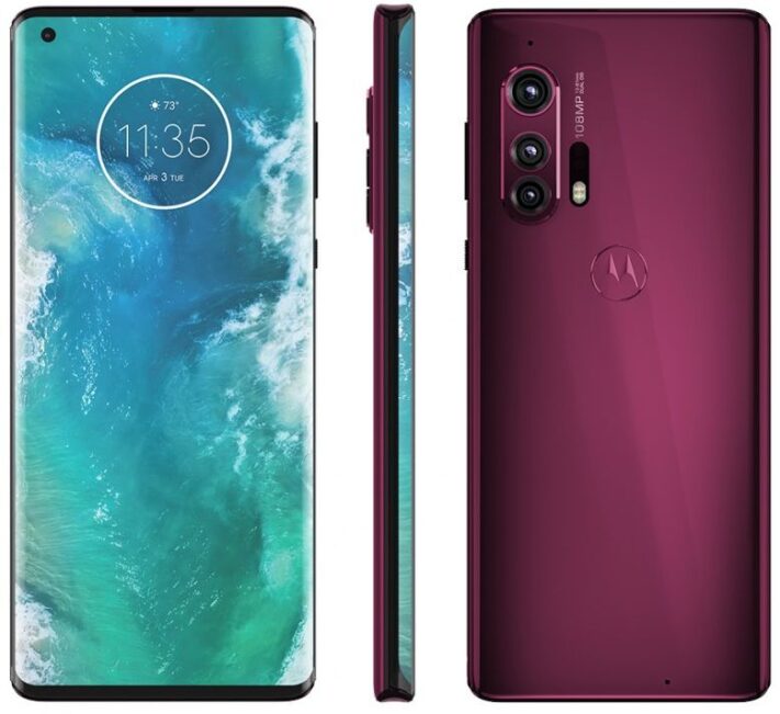 Fler ryktesbilder på Motorolas nya flaggskepp Edge+