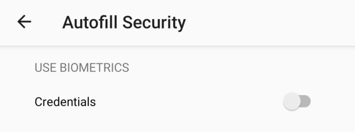 Nu kan Google Autofyll kräva biometrisk verifiering