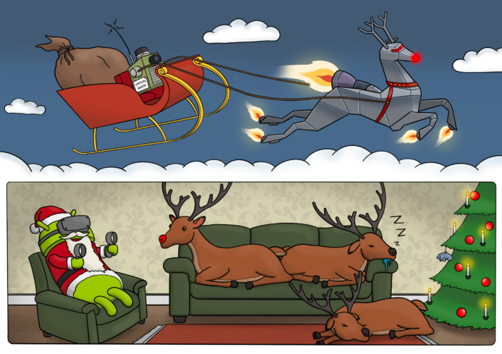 God jul önskar Swedroid