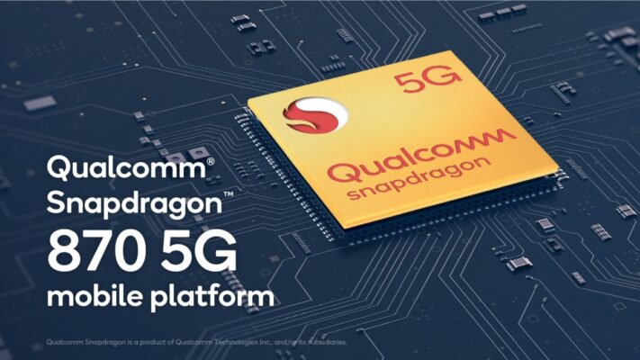 Qualcomm tillkännager Snapdragon 870, vidareutveckling av Snapdragon 865+