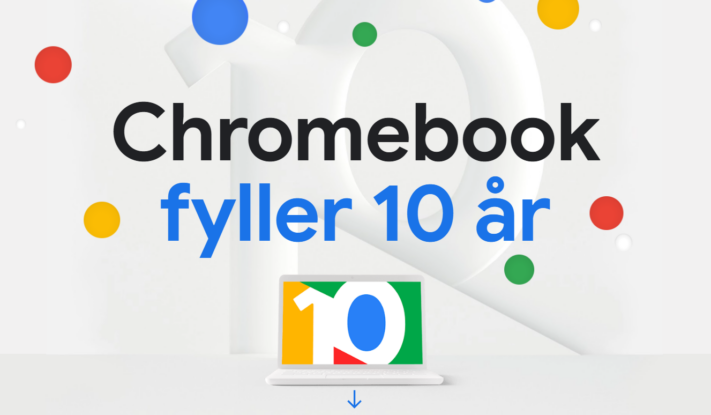 Chromebooks fyller 10, får många nya funktioner