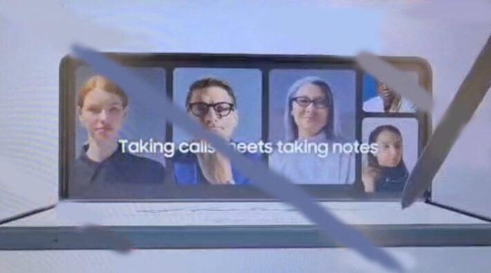 Suddiga ryktesbilder på Samsungs nästa vikbara telefoner