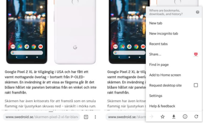 Designer förklarar varför Google övergav nedre adressfältet i Chrome