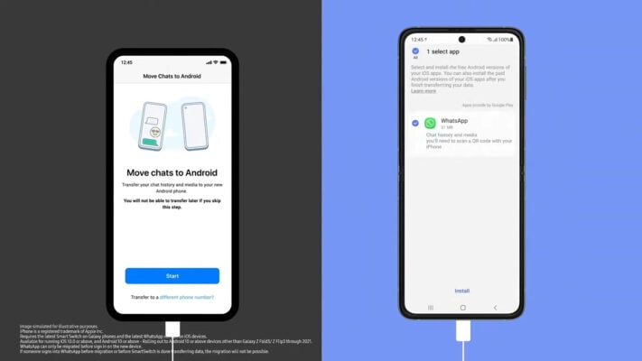 WhatsApp kan snart återställa historik mellan IOS och Android