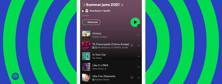 Spotify vill förbättra dina spellistor genom ”Enhance”